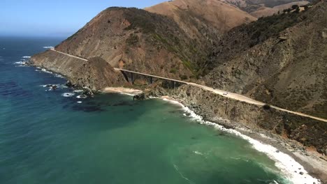 Drone,-aerial,-and-cinematic-shots-of-Big-Sur-Coastline-featuring-the-stunning-view-of-the-Azure