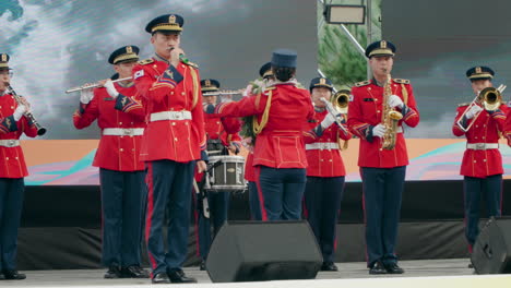 Korean-Army-Orchestra-Performance-on-stage-of-Geumsan-Insam-Festival-2023
