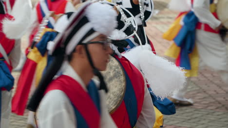Pungmul--Oder-Nongak-Auftritt-Beim-Geumsan-Insam-Ginseng-Festival-In-Geumsan-Gun