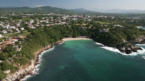Puerto-Escondido-Oaxaca-Mexico-Travel-holiday-destination-aerial-drone-footage