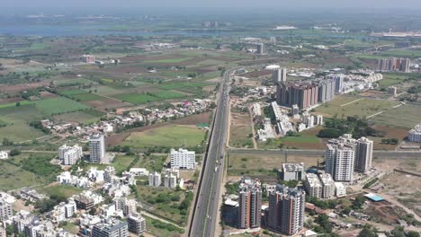 RAJKOT-CITY-AERIAL-VIEW-DRONE-CAMERA-BEYOND-TOP-ANGLE-WHERE-CONSTRUCTION-WORK-IS-IN-PROGRESS