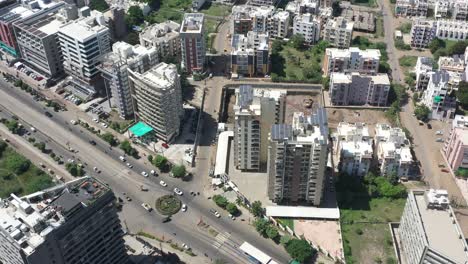 RAJKOT-CITY-AERIAL-VIEW-Don-Camera-is-looking-ahead-where-construction-work-is-going-on-on-the-right