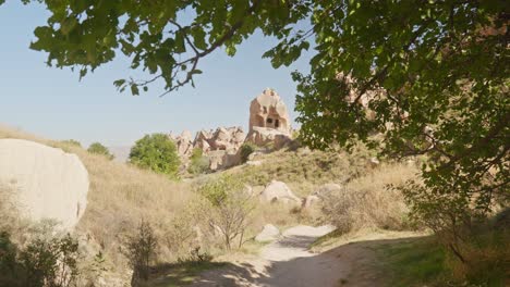 Hike-trail-natures-unique-rock-fairy-chimney-landscape-Cappadocia