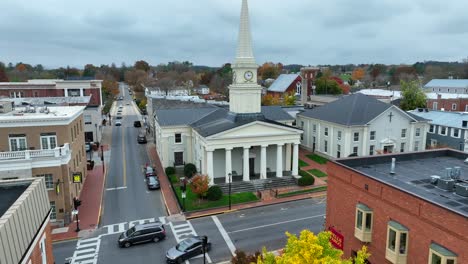 Erste-Baptistenkirche-In-Lexington,-Virginia