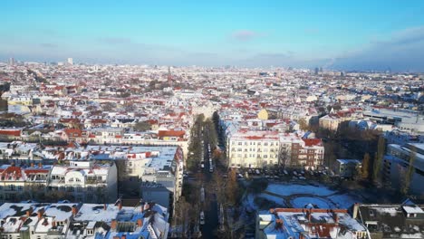 Xmas-sunny-winter-day-Snow-City-Berlin-Germany