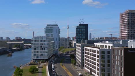 tv-tower,-Berlin-summer-city-Wall-Border-River