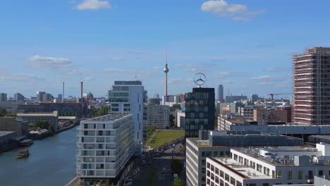 TV-Tower-Berlin-summer-city-Wall-Border-River