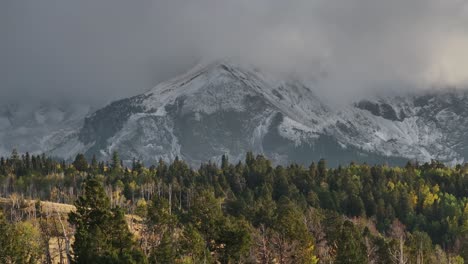 Telluride,-travel-destination-at-Rocky-Mountains,-Colorado,-United-States