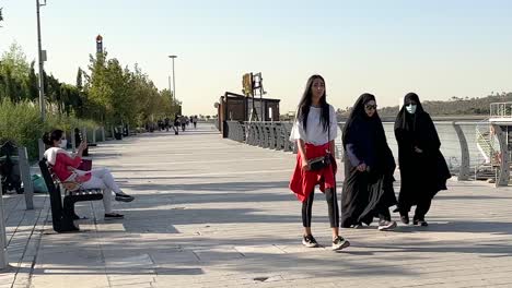 Women-in-Iran-fighting-for-hijab-the-covering-body-and-head-hair-free-and-peaceful-in-Tehran-Muslim-people-live-together-in-peace-and-get-rid-of-the-government-to-force-communism-law-and-punishments