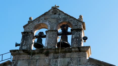 San-Martino-de-Alongos-Church-Bells,-Toen,-Spain