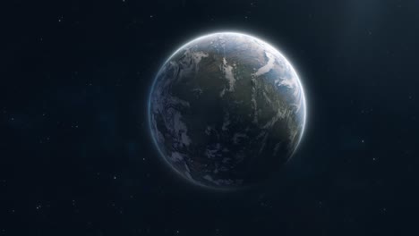 Ein-Fremder-Planet-In-Den-Fernen-Weiten-Des-Weltraums