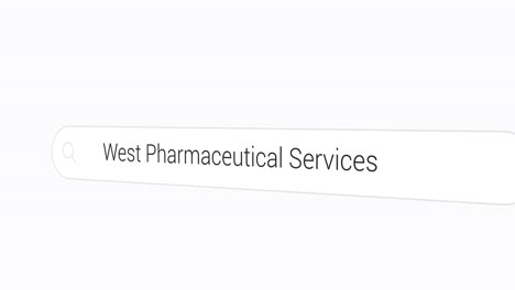 Durchsuchen-Von-West-Pharma-Services-In-Der-Suchmaschine