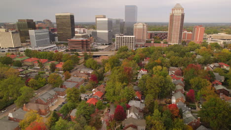 Aerial-view-of-downtown-Clayton-in-St