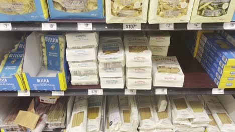 Italian-pasta-in-mexican-supermarket-imported-food-hight-prices