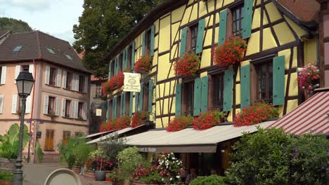 Ribeauvillé-is-Famous-For-a-Beautiful-Half-Timbered-Houses