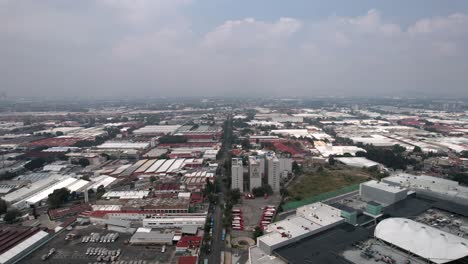 Höhendrohnenaufnahme-Des-Industriegebiets-Von-Mexiko-Stadt