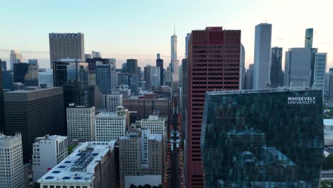 Skyline-Der-Innenstadt-Von-Chicago