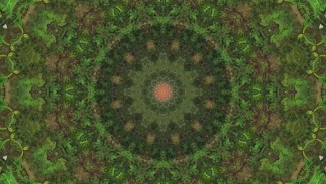 Abstrakter-Kaleidoskop-Hintergrund