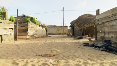 established-of-rural-remote-west-africa-fisherman-village-Moree-Ghana