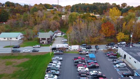 -Drone-footage-shows-officers-outside-bar-in-Lewiston,-Maine,-during-mass-shooting
