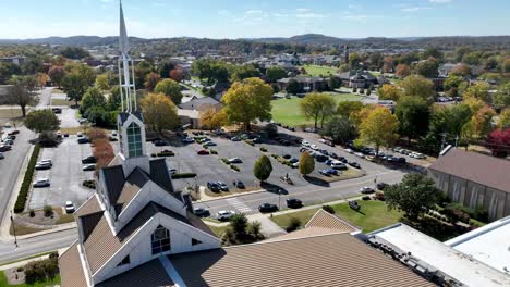 aerial-push-in-lee-university-in-cleveland-tennessee