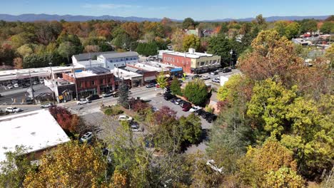 aerial-pullout-Weaverville-NC,-North-Carolina
