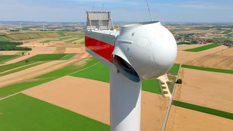 The-Head-of-the-Wind-Turbine-is-Presently-Undergoing-Construction---Close-Up
