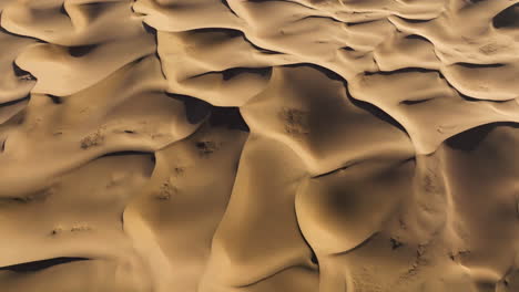 Textured-Sand-Dune-Desert-Of-Gobi-During-Sunrise-In-Southern-Mongolia