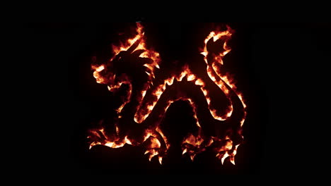 Dragon-on-fire-and-burning-effect