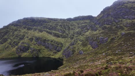 Mountain-landscape-Coumdala-Comeragh-Mountains-Waterford-Ireland-hillwalking-on-winter-day