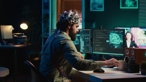 Engineer-with-EEG-headset-on-merging-with-artificial-intelligence