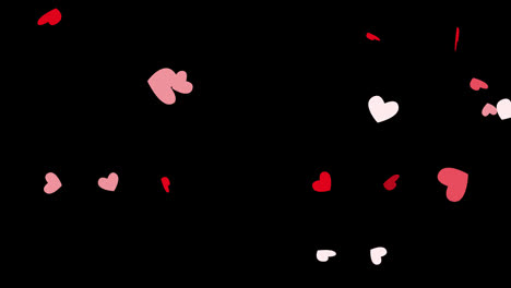 Schöne-Herzform,-Liebesanimation,-Schleifenanimation,-Transparenter-Hintergrund-Mit-Einem-Alphakanal.