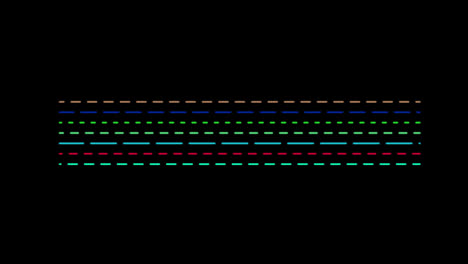 Abstrakte-Horizontale-Linien,-Die-über-Den-Bildschirm-Strömen,-Nahtlose-Schleife-Mit-Transparentem-Alphakanal-Hintergrund