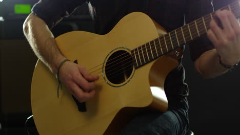 Man-Playing-Amplified-Acoustic-Guitar-Shot-On-R3D