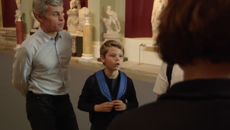 Pupils-On-School-Field-Trip-To-Museum-With-Guide-Shot-On-R3D