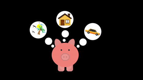 coin-Money-saving-concept-Piggy-bank-animation-buy-home-and-car-with-Alpha-Channel.