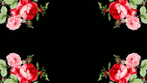flower-Floral-frame-Background-transparent-background-with-an-alpha-channel.