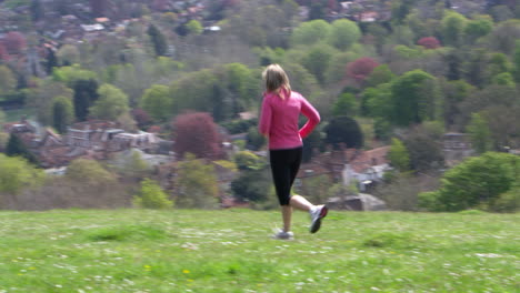 Mature-Woman-Jogging-In-Countryside-Shot-On-R3D