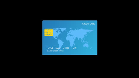 a-bank-credit-card-with-a-world-map-icon-concept-animation-with-alpha-channel