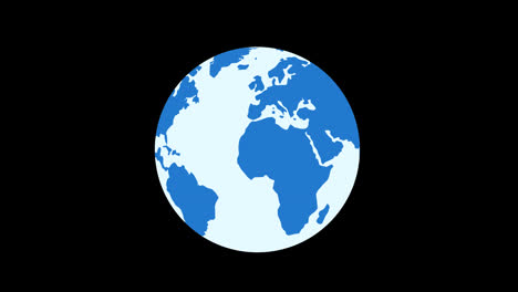 Un-Globo-Azul-Y-Verde-Planeta-Tierra-Mapa-Icono-Concepto-Fondo-Transparente-Con-Canal-Alfa