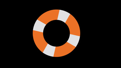 an-red-and-white-life-preserver-lifebuoy-icon-concept-loop-animation-with-alpha-channel