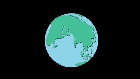Globus-Planet-Erde-Karte-Symbol-Konzept-Transparenter-Hintergrund-Mit-Alphakanal