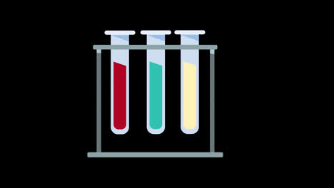 test-tubes-with-color-liquid-icon-concept-loop-animation-with-alpha-channel