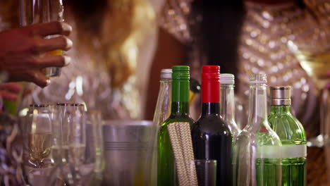 Close-Up-Of-Alcohol-At-Party-With-Guests-In-Background