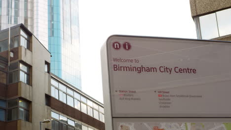 Information-Sign-In-Birmingham-City-Centre