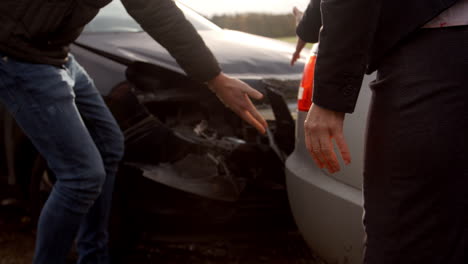 Two-Drivers-Arguing-Over-Damage-To-Cars-After-Accident