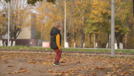 happy-little-boy-in-autumn-park-viewing-nature-and-rejoicing-by-falling-leaves-happy-childhood-family-entertainment-at-weekend