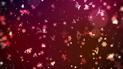 Christmas-Celebration-BackgroundChristmas-celebration-background-with-christmas-icon-symbol-and-particle-light-falling-for-christmas-projects,-Also-good-background-for-scene-and-titles,-logos.--full-hd-,-looped