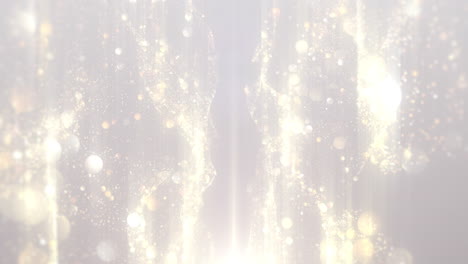 Gold-Particle-Lights-Background