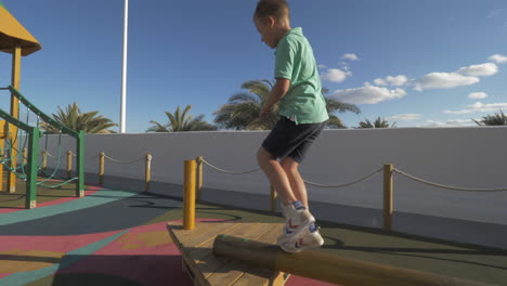 Child-having-fun-at-outdoor-playground